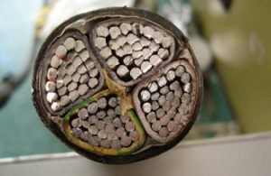 کابل برق آلومینیومی